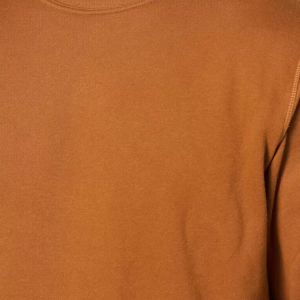 imageAmazon Essentials Mens Fleece Crewneck Sweatshirt Available in Big ampamp TallNutmeg