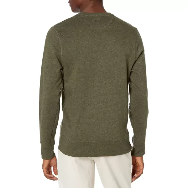 imageAmazon Essentials Mens Fleece Crewneck Sweatshirt Available in Big ampamp TallOlive Heather