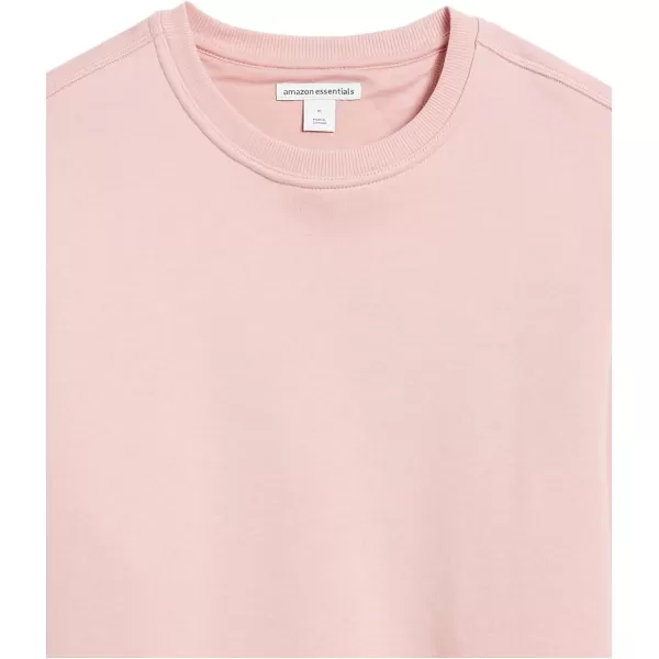 imageAmazon Essentials Mens Fleece Crewneck Sweatshirt Available in Big ampamp TallPink