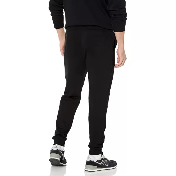 imageAmazon Essentials Mens Jogger Pants Casual Relaxed Fit Lightweight French Terry Available in Big ampamp TallBlack