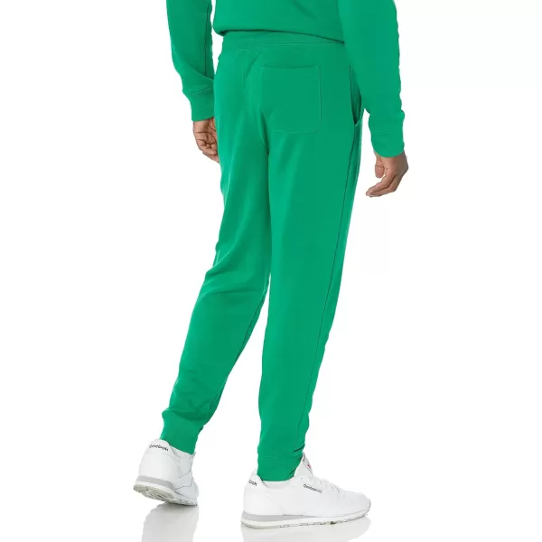 imageAmazon Essentials Mens Jogger Pants Casual Relaxed Fit Lightweight French Terry Available in Big ampamp TallGreen