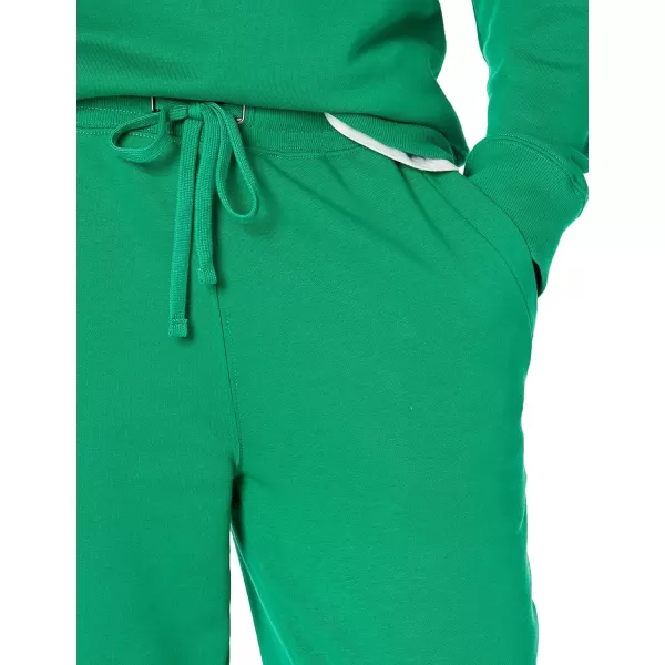 imageAmazon Essentials Mens Jogger Pants Casual Relaxed Fit Lightweight French Terry Available in Big ampamp TallGreen