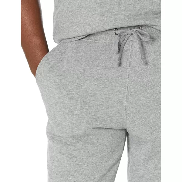 imageAmazon Essentials Mens Jogger Pants Casual Relaxed Fit Lightweight French Terry Available in Big ampamp TallGrey Heather