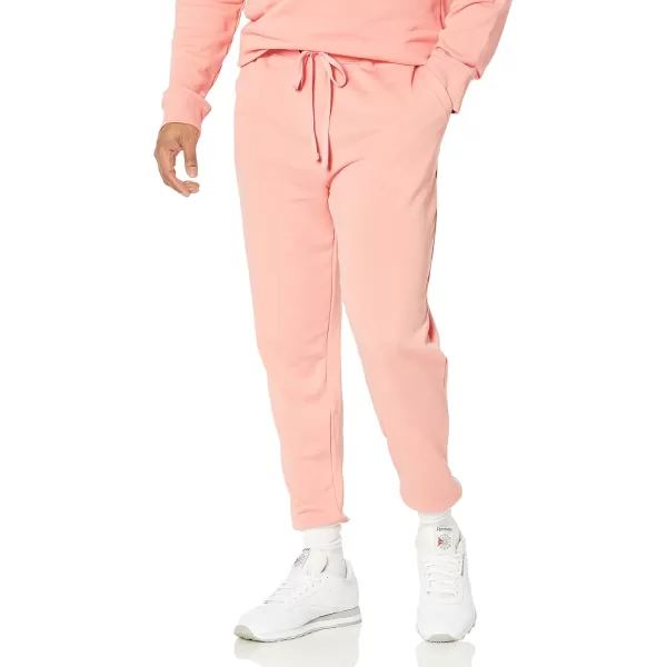 imageAmazon Essentials Mens Jogger Pants Casual Relaxed Fit Lightweight French Terry Available in Big ampamp TallPeach