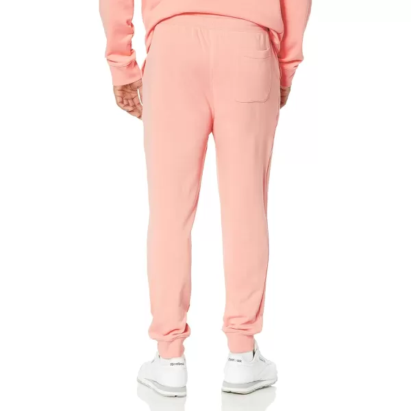 imageAmazon Essentials Mens Jogger Pants Casual Relaxed Fit Lightweight French Terry Available in Big ampamp TallPeach