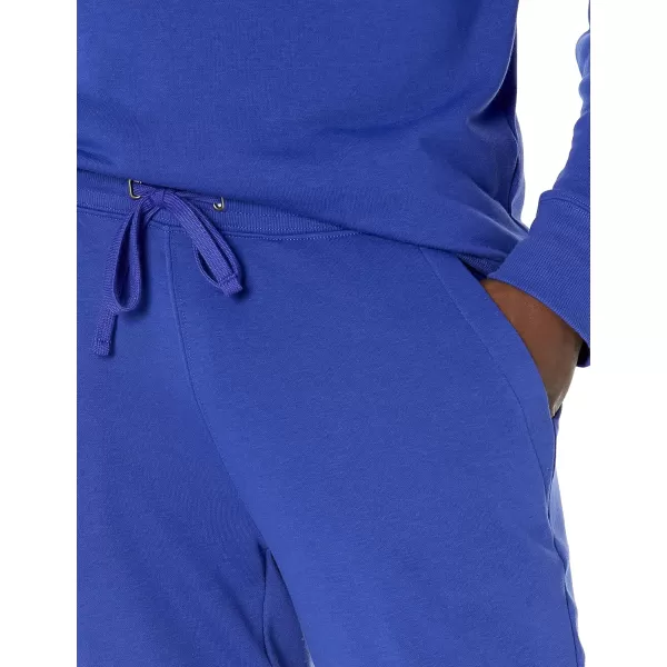 imageAmazon Essentials Mens Jogger Pants Casual Relaxed Fit Lightweight French Terry Available in Big ampamp TallRoyal Blue