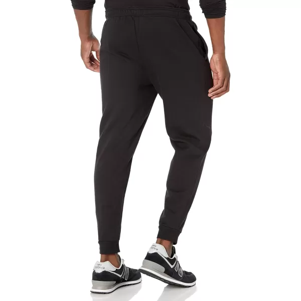 imageAmazon Essentials Mens Joggers Sweatpants Fleece Comfortable FitBlack