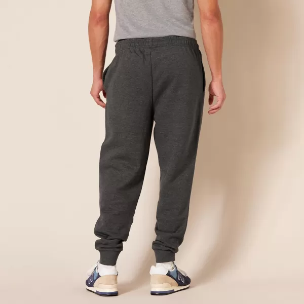 imageAmazon Essentials Mens Joggers Sweatpants Fleece Comfortable FitCharcoal