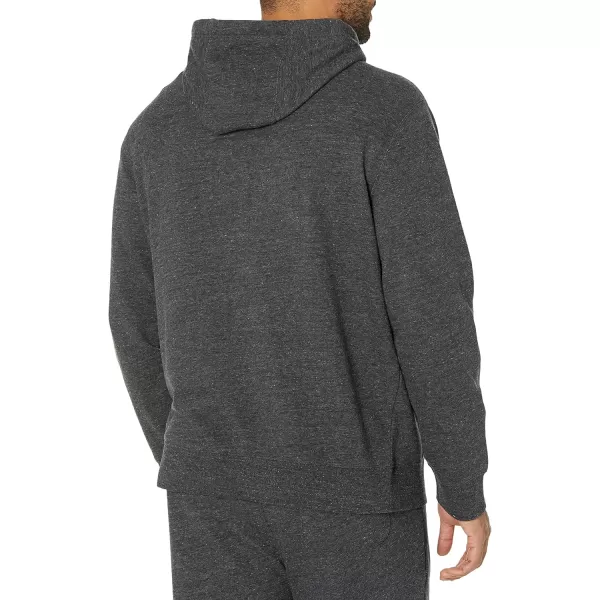 imageAmazon Essentials Mens LongSleeve French Terry FullZip Hoodie Available in Big ampamp TallCharcoal Heather