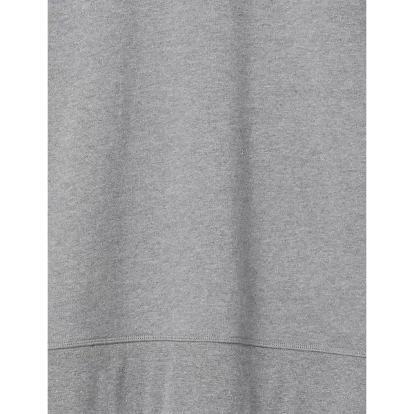 imageAmazon Essentials Mens LongSleeve Lightweight Fleece French Terry Crewneck SweatshirtCharcoal Heather