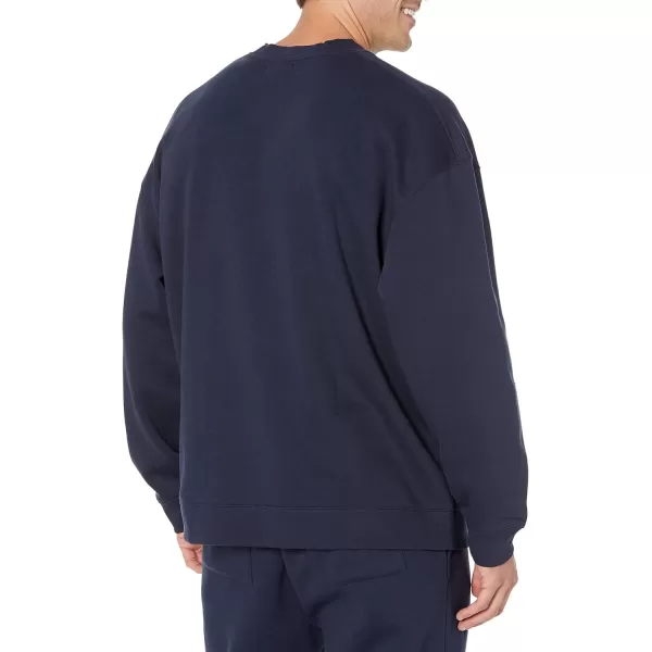 imageAmazon Essentials Mens OversizedFit Crewneck Sweatshirt Available in Big ampamp TallNavy