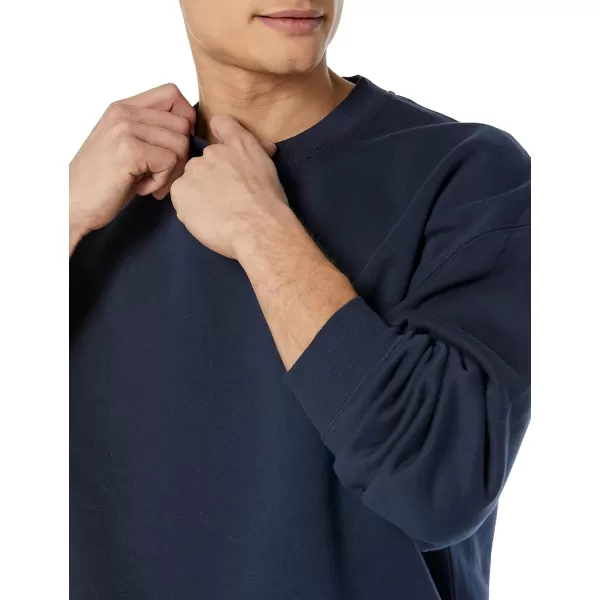 imageAmazon Essentials Mens OversizedFit Crewneck Sweatshirt Available in Big ampamp TallNavy