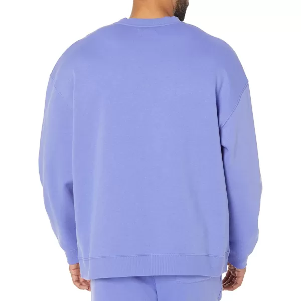 imageAmazon Essentials Mens OversizedFit Crewneck Sweatshirt Available in Big ampamp TallPurple Blue