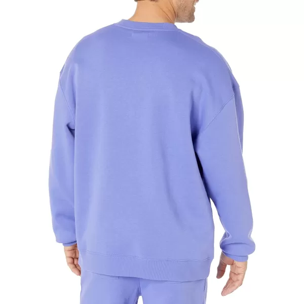 imageAmazon Essentials Mens OversizedFit Crewneck Sweatshirt Available in Big ampamp TallPurple Blue