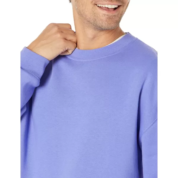 imageAmazon Essentials Mens OversizedFit Crewneck Sweatshirt Available in Big ampamp TallPurple Blue