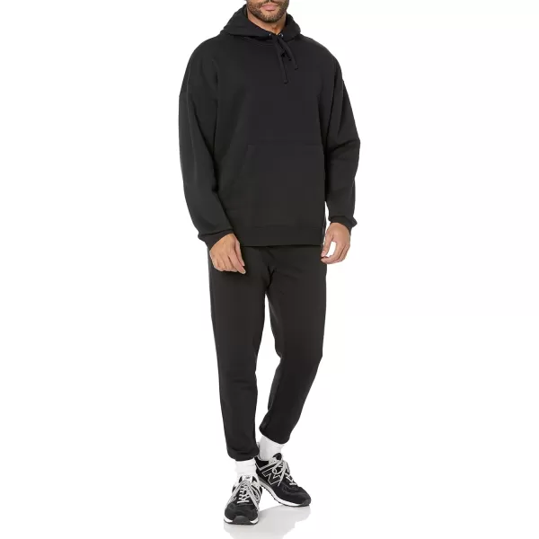 imageAmazon Essentials Mens OversizedFit Sweatshirt Hoodie Available in Big ampamp TallBlack