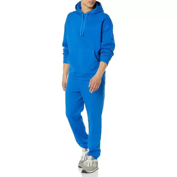 imageAmazon Essentials Mens OversizedFit Sweatshirt Hoodie Available in Big ampamp TallBright Blue