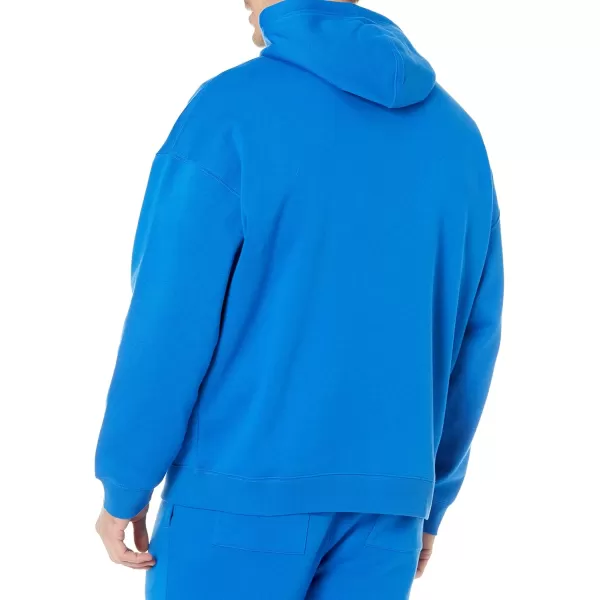 imageAmazon Essentials Mens OversizedFit Sweatshirt Hoodie Available in Big ampamp TallBright Blue