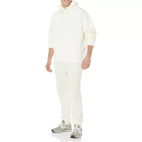 imageAmazon Essentials Mens OversizedFit Sweatshirt Hoodie Available in Big ampamp TallEggshell White