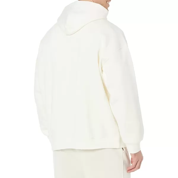 imageAmazon Essentials Mens OversizedFit Sweatshirt Hoodie Available in Big ampamp TallEggshell White