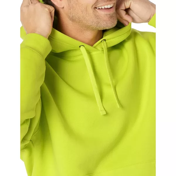 imageAmazon Essentials Mens OversizedFit Sweatshirt Hoodie Available in Big ampamp TallLime Green