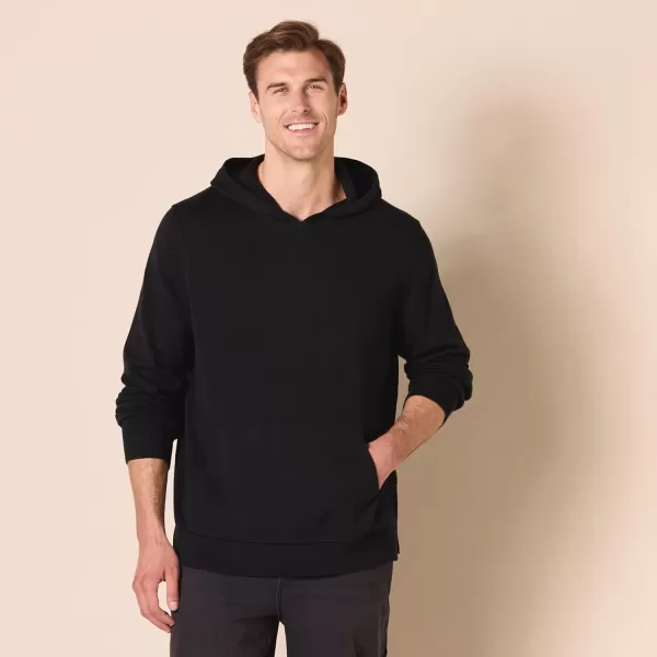 imageAmazon Essentials Mens RelaxedFit Hoodie SweaterBlack