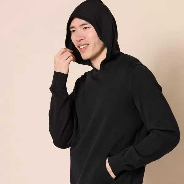 imageAmazon Essentials Mens RelaxedFit Hoodie SweaterBlack