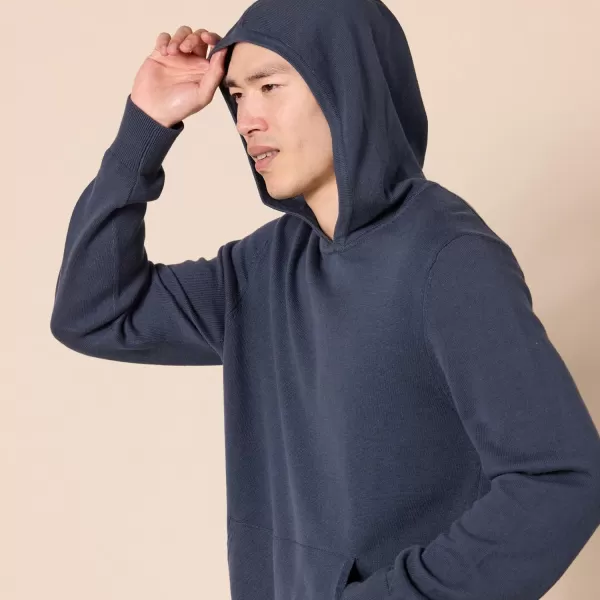 imageAmazon Essentials Mens RelaxedFit Hoodie SweaterNavy