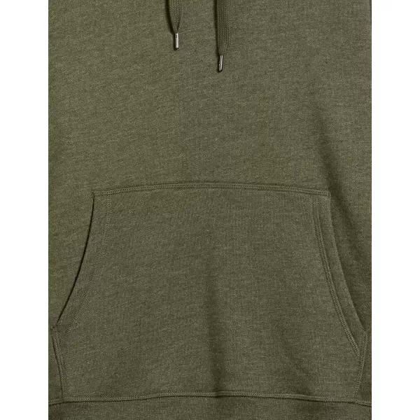 imageAmazon Essentials Mens Sweatshirt Hoodie Big ampamp Tall Options AvailableOlive Heather