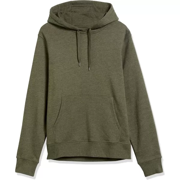 imageAmazon Essentials Mens Sweatshirt Hoodie Big ampamp Tall Options AvailableOlive Heather