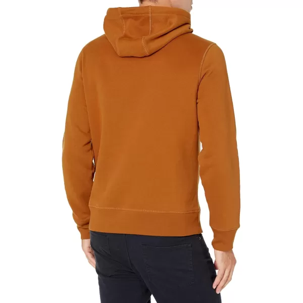 imageAmazon Essentials Mens Sweatshirt Hoodie Big ampamp Tall Options AvailableRust Orange