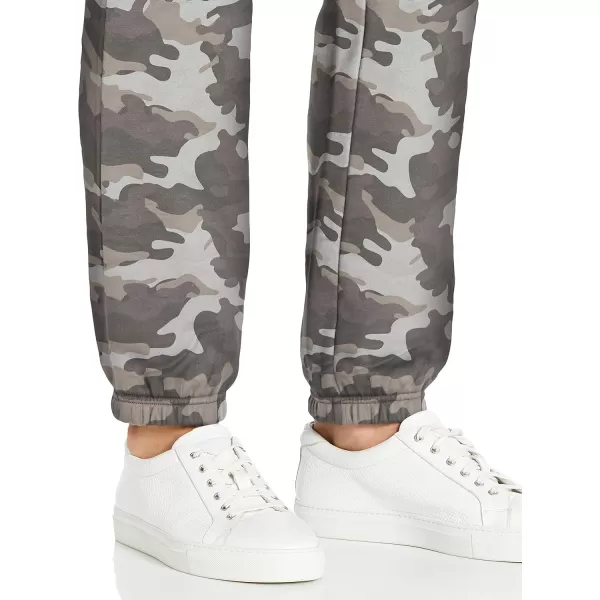 imageAmazon Essentials Sweatpants for Men Fleece Closed Bottom Available in Big and TallGrey Camo