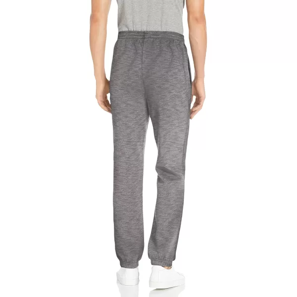 imageAmazon Essentials Sweatpants for Men Fleece Closed Bottom Available in Big and TallGrey Space Dye
