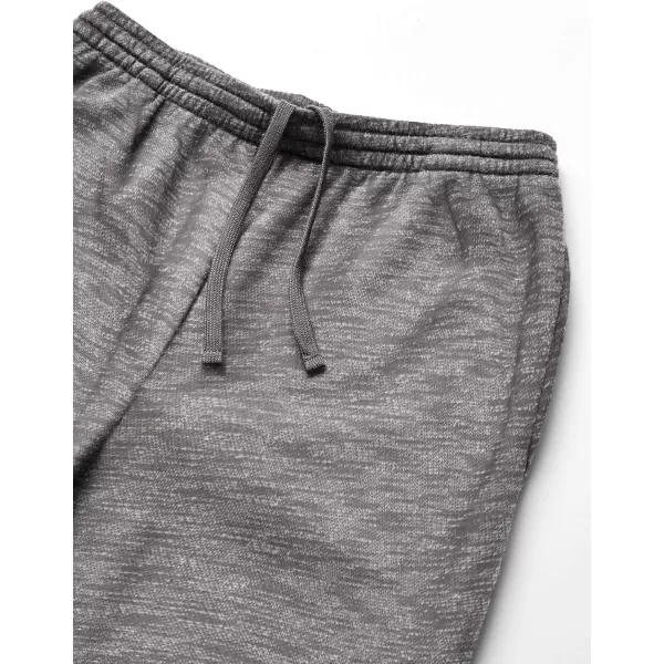 imageAmazon Essentials Sweatpants for Men Fleece Closed Bottom Available in Big and TallGrey Space Dye