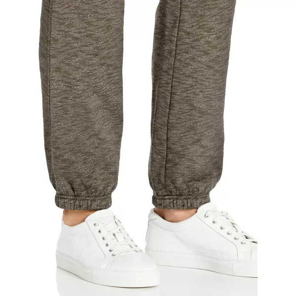 imageAmazon Essentials Sweatpants for Men Fleece Closed Bottom Available in Big and TallOlive Space Dye