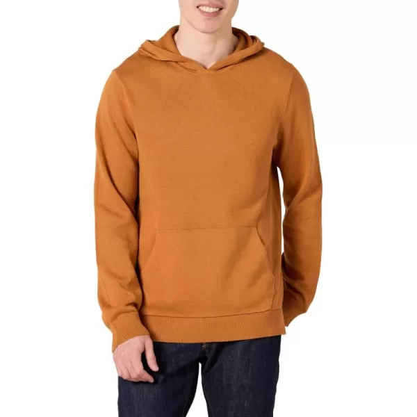 imageAmazon Essentials Mens RelaxedFit Hoodie SweaterCaramel