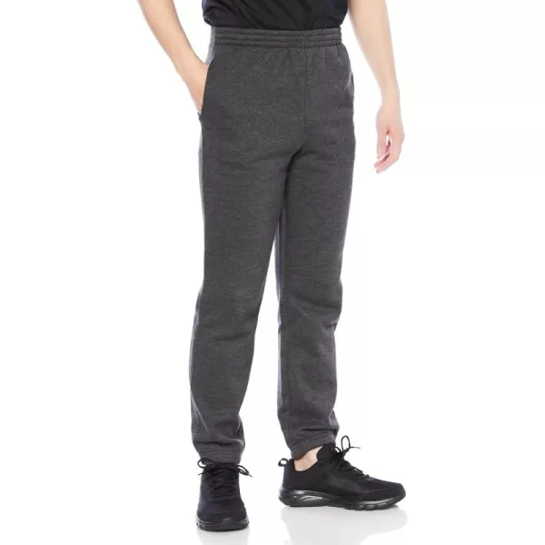 imageAmazon Essentials Sweatpants for Men Fleece Closed Bottom Available in Big and TallMedium Grey Heather