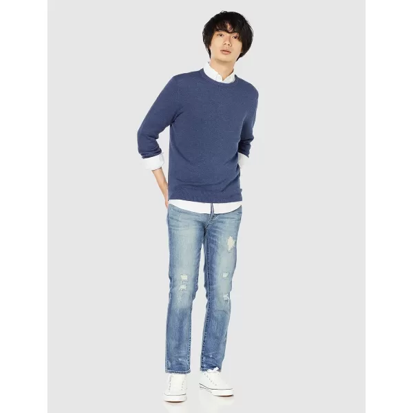 imageAmazon Essentials Mens Crewneck Sweater Available in Big ampamp TallBlue Heather