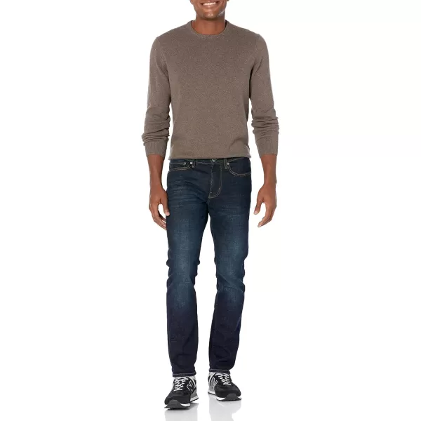 imageAmazon Essentials Mens Crewneck Sweater Available in Big ampamp TallBrown Heather