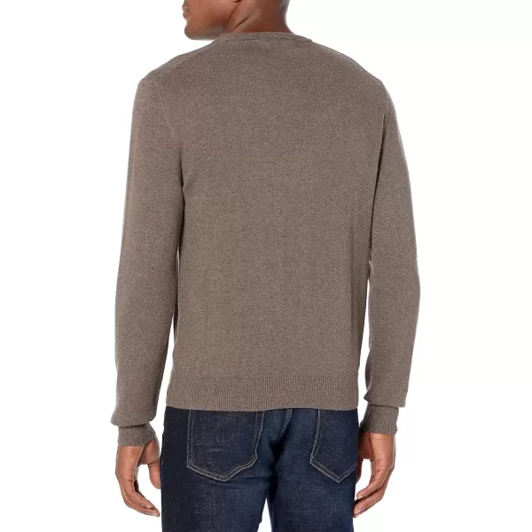 imageAmazon Essentials Mens Crewneck Sweater Available in Big ampamp TallBrown Heather