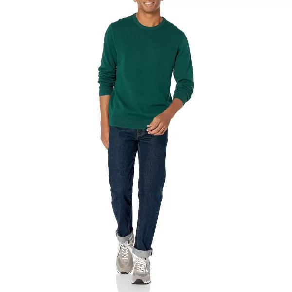 imageAmazon Essentials Mens Crewneck Sweater Available in Big ampamp TallDark Green