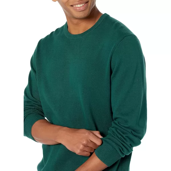 imageAmazon Essentials Mens Crewneck Sweater Available in Big ampamp TallDark Green