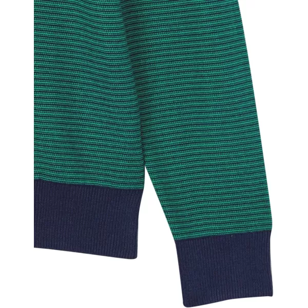 imageAmazon Essentials Mens Crewneck Sweater Available in Big ampamp TallEmerald Green Stripe