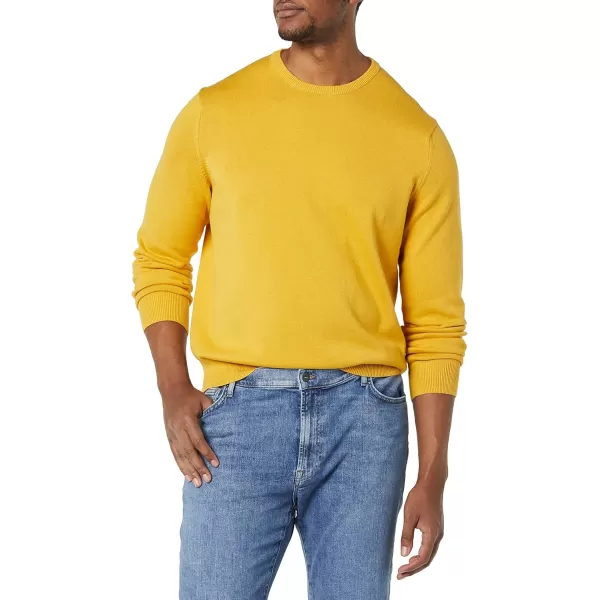 imageAmazon Essentials Mens Crewneck Sweater Available in Big ampamp TallGold