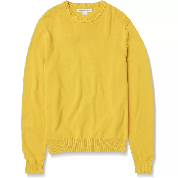 imageAmazon Essentials Mens Crewneck Sweater Available in Big ampamp TallGold