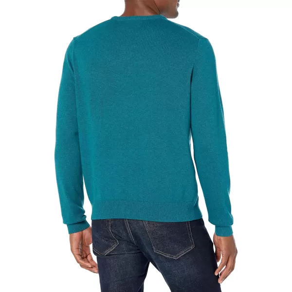 imageAmazon Essentials Mens Crewneck Sweater Available in Big ampamp TallTeal Blue Heather