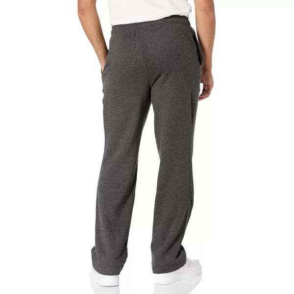 imageAmazon Essentials Mens Fleece Open Bottom Sweatpant Available in Big ampamp TallCharcoal Heather