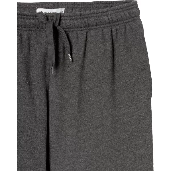 imageAmazon Essentials Mens Fleece Open Bottom Sweatpant Available in Big ampamp TallCharcoal Heather