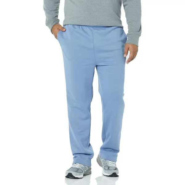 imageAmazon Essentials Mens Fleece Open Bottom Sweatpant Available in Big ampamp TallDenim