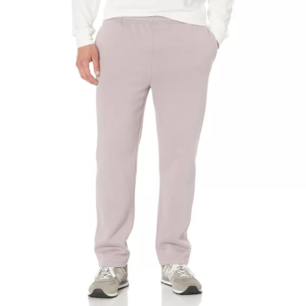 imageAmazon Essentials Mens Fleece Open Bottom Sweatpant Available in Big ampamp TallDusty Lilac